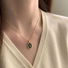 Load image into Gallery viewer, Dropping Tulip Flower Necklace Vintage Design Sense Collar Chain Temperament Necklace Women Jewelry Neck Chain
