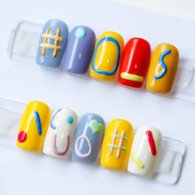 Load image into Gallery viewer, 3D Thin and Transparent Nail Enhancement Sticker Back Glue Nail Sticker Nail Enhancement Sticker Nail Art Stickers
