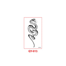 Load image into Gallery viewer, Butterfly Tattoo Sticker Waterproof Durable Snake Pistol for Men and Women Color Artistic Flower Totem Waterproof Tattoo Sticker
