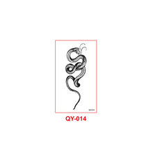 Load image into Gallery viewer, Butterfly Tattoo Sticker Waterproof Durable Snake Pistol for Men and Women Color Artistic Flower Totem Waterproof Tattoo Sticker
