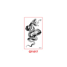 Load image into Gallery viewer, Butterfly Tattoo Sticker Waterproof Durable Snake Pistol for Men and Women Color Artistic Flower Totem Waterproof Tattoo Sticker
