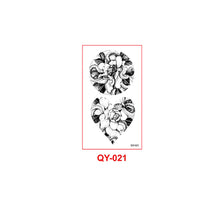 Load image into Gallery viewer, Butterfly Tattoo Sticker Waterproof Durable Snake Pistol for Men and Women Color Artistic Flower Totem Waterproof Tattoo Sticker
