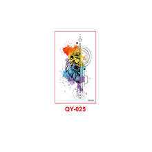 Load image into Gallery viewer, Butterfly Tattoo Sticker Waterproof Durable Snake Pistol for Men and Women Color Artistic Flower Totem Waterproof Tattoo Sticker

