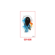 Load image into Gallery viewer, Butterfly Tattoo Sticker Waterproof Durable Snake Pistol for Men and Women Color Artistic Flower Totem Waterproof Tattoo Sticker
