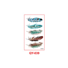 Load image into Gallery viewer, Butterfly Tattoo Sticker Waterproof Durable Snake Pistol for Men and Women Color Artistic Flower Totem Waterproof Tattoo Sticker
