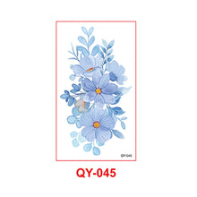 Load image into Gallery viewer, Small Fresh Tattoo Sticker Waterproof Durable Snake Pistol for Men and Women Color Artistic Flower Totem Waterproof Tattoo Sticker
