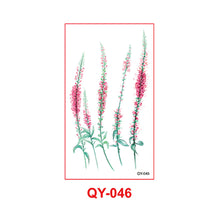 Load image into Gallery viewer, Small Fresh Tattoo Sticker Waterproof Durable Snake Pistol for Men and Women Color Artistic Flower Totem Waterproof Tattoo Sticker
