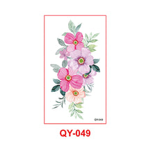 Load image into Gallery viewer, Small Fresh Tattoo Sticker Waterproof Durable Snake Pistol for Men and Women Color Artistic Flower Totem Waterproof Tattoo Sticker
