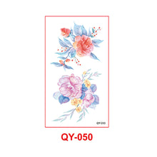 Load image into Gallery viewer, Small Fresh Tattoo Sticker Waterproof Durable Snake Pistol for Men and Women Color Artistic Flower Totem Waterproof Tattoo Sticker
