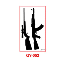 Load image into Gallery viewer, Small Fresh Tattoo Sticker Waterproof Durable Snake Pistol for Men and Women Color Artistic Flower Totem Waterproof Tattoo Sticker
