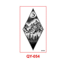 Load image into Gallery viewer, Small Fresh Tattoo Sticker Waterproof Durable Snake Pistol for Men and Women Color Artistic Flower Totem Waterproof Tattoo Sticker
