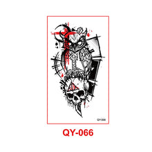 Load image into Gallery viewer, Small Fresh Tattoo Sticker Waterproof Durable Snake Pistol for Men and Women Color Artistic Flower Totem Waterproof Tattoo Sticker
