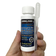 Load image into Gallery viewer, 1 Original Kirkland Minoxidil with FREE LCLT and Dropper Hair Grower Beard Grower Creative Effective Hair Growth Health Care
