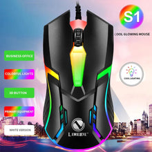 Load image into Gallery viewer, Wired Backlit Mouse Competitive Gaming Mouse Notebook Office Luminous Mouse
