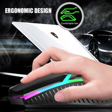 Load image into Gallery viewer, Wired Backlit Mouse Competitive Gaming Mouse Notebook Office Luminous Mouse
