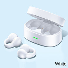Load image into Gallery viewer, Earphone Bluetooth 5.3 Ear Clip on Ear Earring Wireless Headphones Sports Headsets Ear Hook with Mic
