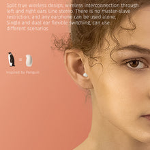Load image into Gallery viewer, Invisible Earbuds Wireless Smallest Lightest TWS Noise Cancelling Ear Buds Bluetooth 5.3 Hidden Headphones for Works Sports
