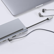 Load image into Gallery viewer, USB C Dock Dual HDMI-compatible VGA USB Hub Adapter Type C Laptop Docking Station For HP Elitebook Dell XPS Lenovo ThinkPad Asus
