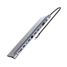 Load image into Gallery viewer, USB C Dock Dual HDMI-compatible VGA USB Hub Adapter Type C Laptop Docking Station For HP Elitebook Dell XPS Lenovo ThinkPad Asus
