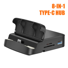 Load image into Gallery viewer, 8 In 1 Type C HUB Docking Station Phone Stand Dex Pad Station USB C To HDMI-compatible Dock Power Charger Kit for For Samsung
