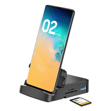 Load image into Gallery viewer, 8 In 1 Type C HUB Docking Station Phone Stand Dex Pad Station USB C To HDMI-compatible Dock Power Charger Kit for For Samsung
