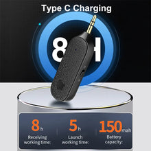 Load image into Gallery viewer, BT5.1 Bluetooth Receiver Handsfree Car Kit 3.5mm Aux In Type C Charging Wireless Transmitter Microphone Auto Music Player
