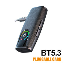 Load image into Gallery viewer, Wireless Handsfree Bluetooth 5.0 Receiver Adapter 3.5mm Jack For Car Music Audio Aux A2dp Headphone Reciever For Car TV Earphone
