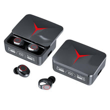 Load image into Gallery viewer, Bluetooth 5.3 Wireless TWS Gaming Headset with Sliding Charging Case HD Call Earbuds Waterproof Stereo Music Earphone
