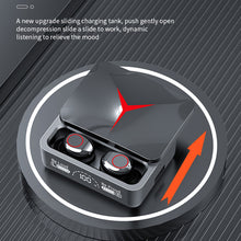 Load image into Gallery viewer, Bluetooth 5.3 Wireless TWS Gaming Headset with Sliding Charging Case HD Call Earbuds Waterproof Stereo Music Earphone
