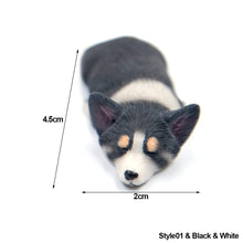 Load image into Gallery viewer, Cute Mini Resin Doll Car Auto Interior Ornament Dashboard Dog Toys Accessories Corgi Decorate Exquisite Puppy Gift Decorations
