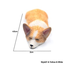 Load image into Gallery viewer, Cute Mini Resin Doll Car Auto Interior Ornament Dashboard Dog Toys Accessories Corgi Decorate Exquisite Puppy Gift Decorations
