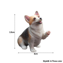 Load image into Gallery viewer, Cute Mini Resin Doll Car Auto Interior Ornament Dashboard Dog Toys Accessories Corgi Decorate Exquisite Puppy Gift Decorations
