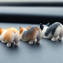 Load image into Gallery viewer, Cute Mini Resin Doll Car Auto Interior Ornament Dashboard Dog Toys Accessories Corgi Decorate Exquisite Puppy Gift Decorations
