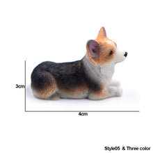 Load image into Gallery viewer, Cute Mini Resin Doll Car Auto Interior Ornament Dashboard Dog Toys Accessories Corgi Decorate Exquisite Puppy Gift Decorations
