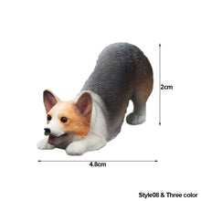 Load image into Gallery viewer, Cute Mini Resin Doll Car Auto Interior Ornament Dashboard Dog Toys Accessories Corgi Decorate Exquisite Puppy Gift Decorations
