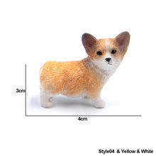 Load image into Gallery viewer, Cute Mini Resin Doll Car Auto Interior Ornament Dashboard Dog Toys Accessories Corgi Decorate Exquisite Puppy Gift Decorations
