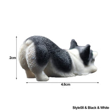 Load image into Gallery viewer, Cute Mini Resin Doll Car Auto Interior Ornament Dashboard Dog Toys Accessories Corgi Decorate Exquisite Puppy Gift Decorations
