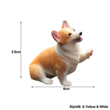 Load image into Gallery viewer, Cute Mini Resin Doll Car Auto Interior Ornament Dashboard Dog Toys Accessories Corgi Decorate Exquisite Puppy Gift Decorations
