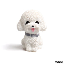 Load image into Gallery viewer, Mni Resin Car Teddy Dog Ornament Figurine Animal Model Home Decor Miniature Garden Decoration Dolls Desktop
