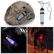 Load image into Gallery viewer, Outdoor Equipment Tactical FMA Helmet Safety Flashing Light Survival Signal Light Waterproof Lamp For Hunting Hiking Cycling
