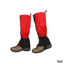 Load image into Gallery viewer, Outdoor Hiking Legging Gaiters Waterproof Leg Covers Shoes Cover For Camping Climbing Desert Boots Shoes Gaiters Legs Protection
