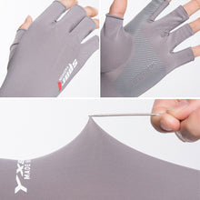 Load image into Gallery viewer, 1Pair Women Men Cooling Arm Sleeves Cover Sports Running UV Sun Protection Gloves Outdoor Fishing Cycling Driving Sleeves
