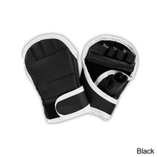 Load image into Gallery viewer, Half Finger Training Boxing Gloves PU Leather Fighting Kick Boxing Gloves Karate Muay Thai Workout Gloves
