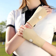 Load image into Gallery viewer, 1Pair Ice Silk Golf Half Finger Glove Sunscreen Breathable Gloves Sun Protector Gloves
