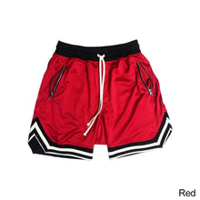 Load image into Gallery viewer, Summer Men Shorts Gym Shorts Men Mesh Running Shorts Men Quick Dry Loose Sport Basketball Training Shorts Male Sportswear
