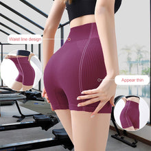 Load image into Gallery viewer, Women High Waist Workout Shorts Sport Shorts Seamless Fitness Shorts Cycling Shorts Scrunch Butt Yoga shorts Gym Leggings
