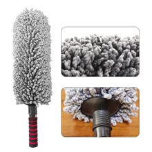 Load image into Gallery viewer, Car Microfiber Wax Brush Multifunction Retractable Car Duster Removing Cheaner For Furniture Cleaning Tool Microfiber Washer
