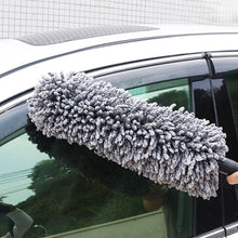 Load image into Gallery viewer, Car Microfiber Wax Brush Multifunction Retractable Car Duster Removing Cheaner For Furniture Cleaning Tool Microfiber Washer
