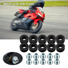 Load image into Gallery viewer, 10Pcs Motorcycle Side Cover Rubber Grommets Gasket Fairings For Yamaha For Honda For Suzuki CBR GSXR Ninja ZX YZF For Kawasaki
