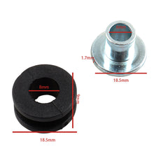 Load image into Gallery viewer, 10Pcs Motorcycle Side Cover Rubber Grommets Gasket Fairings For Yamaha For Honda For Suzuki CBR GSXR Ninja ZX YZF For Kawasaki

